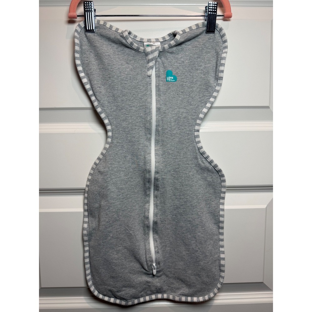 Love To Dream Swaddle UP Original Gray Stripe Small 1.0 TOG Stage 1 8-13lbs